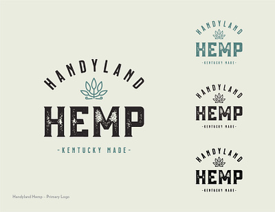 Handyland Hemp adobe illustrator branding design graphic design logo t shirt design vector