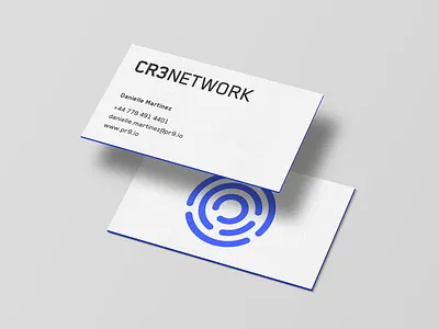 CR3 Network - Business Cards brand brand guidelines branding business cards cards crypto cryptocurrency design finance fintech guidelines identity identity design logo mark print studio
