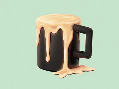 Coffee Cup coffee cup digital illustration ipad ipad 2 painting procreate