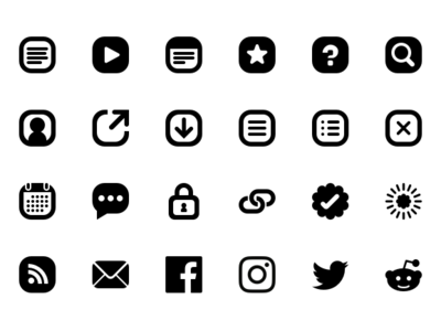 Icons icons