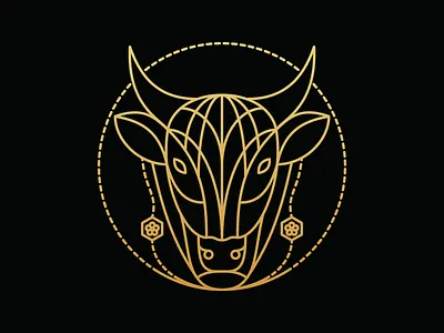 Logo for a premium beef brand aplikasi desain identitas ikon ilustrasi logo merek minimal monoline vektor