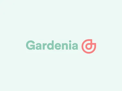 Gardenia abstract brand flower garden logo logotype minimalist logo modern nature tulip