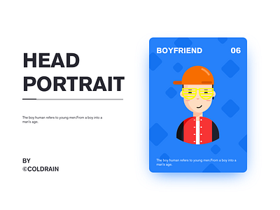 Cartoon Portraits 6 ui 图标 插图