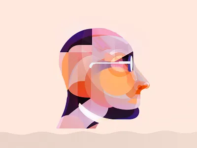 To Rome app austin branding design face id flat geometric glasses human illuatration lifestyle illustration minimal saas start up logo tech warby parker