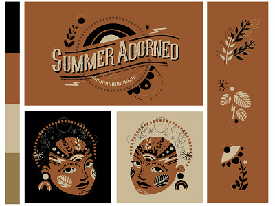 Summer Adorned Theme 1 adorn culture flat floral summer warm