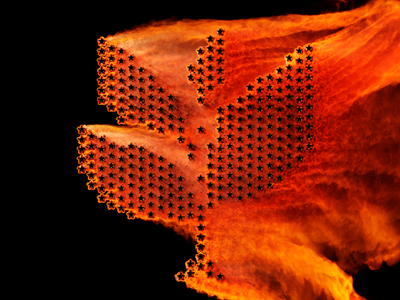 Sasha - Fire 3d 3d design 3d fire cinema4d fire sim maxon maxonc4d sim tfd turbulence fd turbulencefd