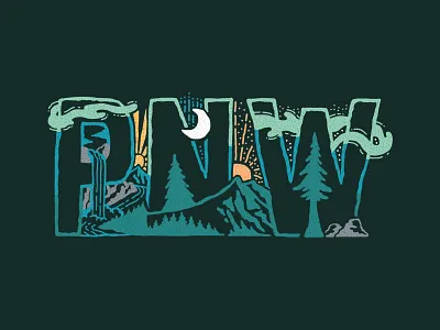 PNW art design nature texture
