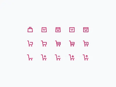 E-commerce Icons chart design ecommerce icons icons design icons pack icons set mobile ui ux