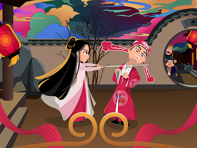 大圣娶亲 illustration