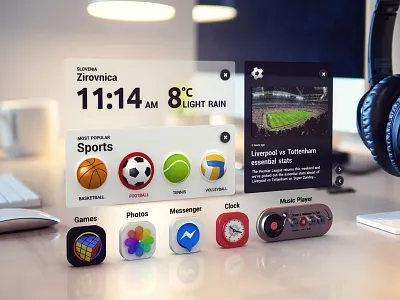 3d ui 3d ar augmentedreality design render ui virtualreality vr webshocker