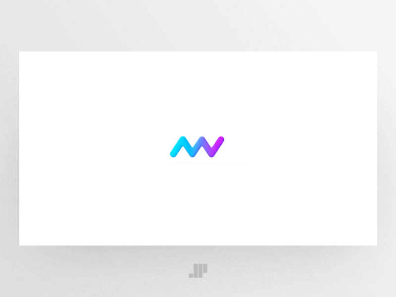Mighty Vision 3d animation cinema 4d digital gradient jazzpixels landing logo minimalism ui
