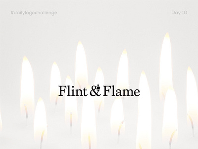 Dailychallenge Insta Shots 10 branding dailylogochallenge design fire flame logo mirasa mirasadesign typography vector