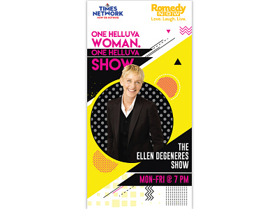 Standee Design 3 art branding channel design designer graphic graphicdesign graphics hollywood illustration illustrator romedy romedynow timesnetwork vector