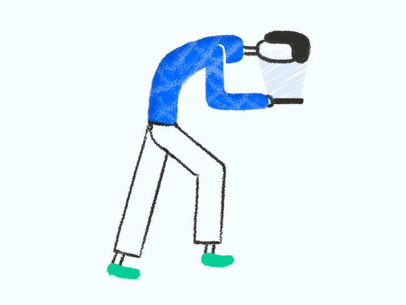 Smartphone Zombie - Animation animation character illustration smartphone texture walkcycle zombie