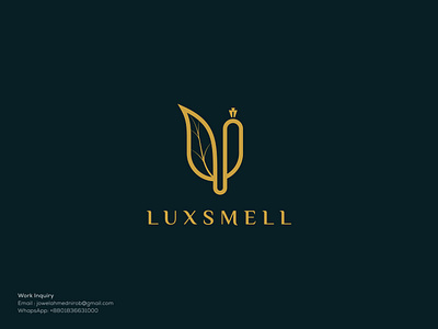 Perfume Brand Logo beauty logo branding cosmetics logo creative elegant logo icon jewelry logo leaf logo logo logo design logo designer logotype luxurious logo luxury minimal logo minimalist modern logo perfume logo simple logo smell