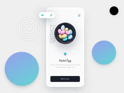 Fresh Cart ui app branding cart clean design dribbble best shot interface mobile modern typography ui ux