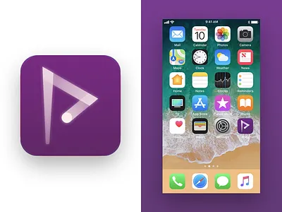 Pong | Revisited game app icon app pong ui