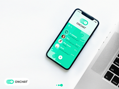 ONCHAT animation app art artist awesome design designideas designinspiration graphics icon illustration illustrator ios type typography ui ux vector web website