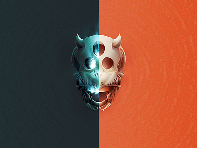 skulls basically a tier icon creepy dark freeware mentor occult orange patreon photoshop psd sekiro self portrait skull tutorial vector