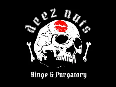 Kiss Of Death apparel artwork badge design branding clothing commission design drawing freelancer graphic design graphic designer illustration illustrator logo logo design merch design shirt design tee typography vector