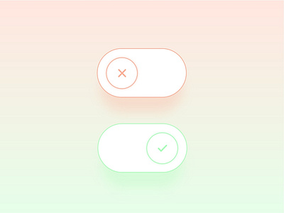 On/Off buttons buttons daily 100 challenge daily ui dailyui illustration onoff ui ux vector web