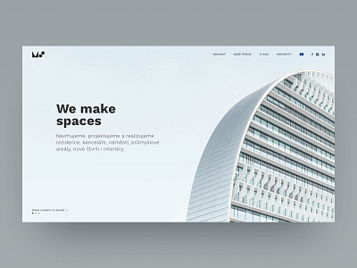MS Architects architects clean design homepage homepage design minimal sketch app ui ui design ui designer ux ux ui ux designer web web design web page design website website concept