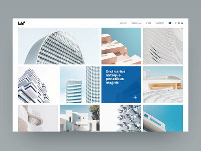 MS Architects - portfolio page architects clear design design grid design grid layout minimal minimal web design minimal website portfolio portfolio design ui ui design ui designer ux ux ui ux designer ux ui design web design website website design