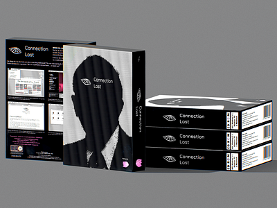 Connection Lost - Box Art branding cover art pack design package packaging videogame videogames