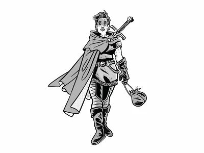 Palace of Memories — Ilyana character design comics fantasy illustration sci fi