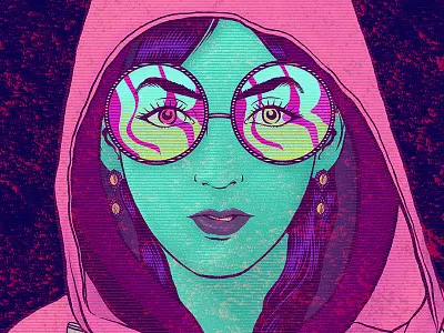 Random illustration photoshop