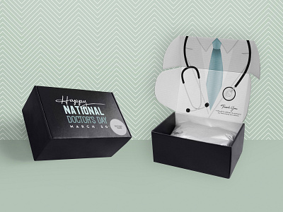 Doctor's Day box box design branding design doctors day flyer illustration logo pack design package packagedesign photography photography branding postcard typography ui ux vector