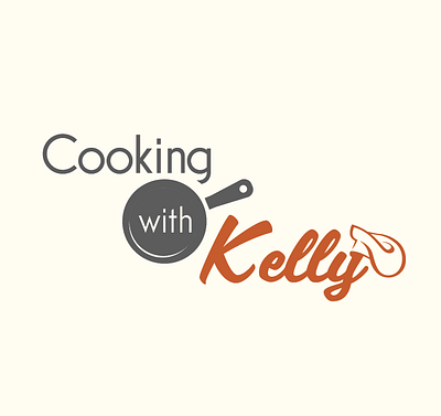 Cooking with Kelly design graphic design logo typography