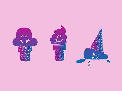 Ooops dead food illustration vector yum