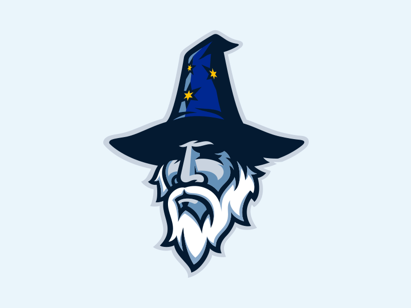The Wizard Animation beard gandalf magic mascot sorcerer warlock wizard wizardry wizards