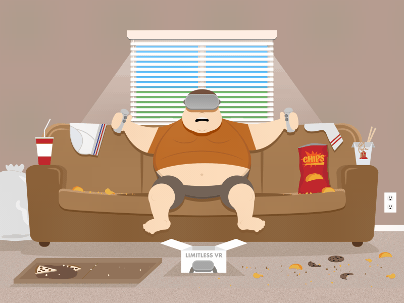 VR is the Future after effects animation illustration illustrator rubberhose tech virtual reality vr