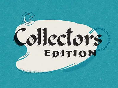 Collectors Edition antiquing series texture thrifting true grit true grit texture supply type type lockup