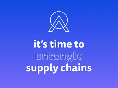 Open Apparel Registry branding design fashion gradient logo supply chain supply chains tech