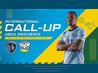 Rwanda Intl Call-up - Sporting KC fifa kansas city rwanda soccer social sporting kc sports