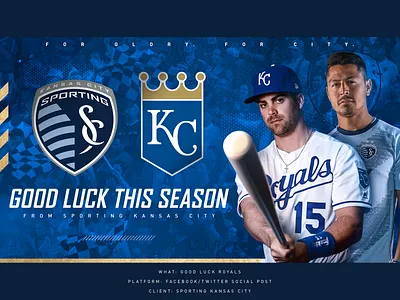 Good Luck Royals (2019) baseball kansas city mlb soccer social sports