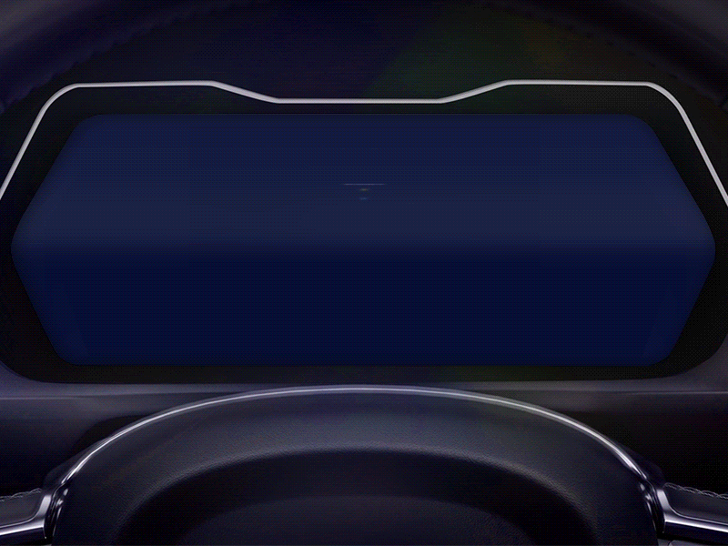 Instrument HMI Design car ui
