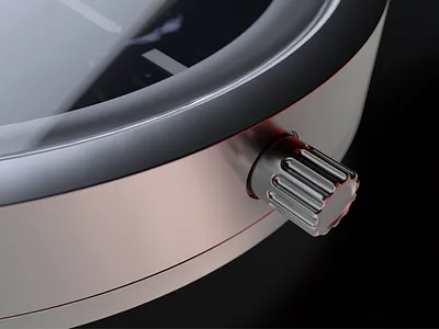 Constanta Crop 001 c4d cinema4d clean design fusion360 hdr industrial m metallic red redshift render rendering watches