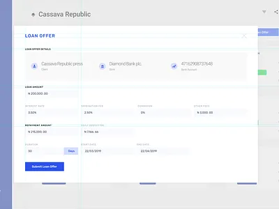 Loan Offer adobe xd app clean design finance app finance business fintech ui ux web
