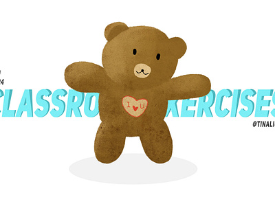Day8，Little Bear design illustration