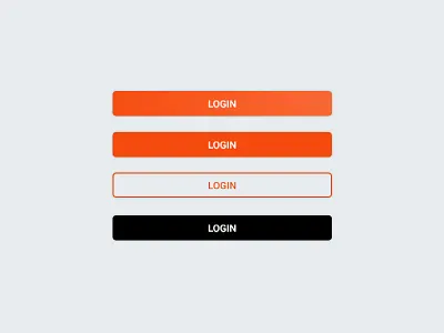 Button styles apps screen branding button design design login sign up ui ui element ui pack ux ux designer web website
