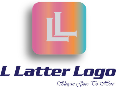 L Latter Logo design illustration logo typography vector