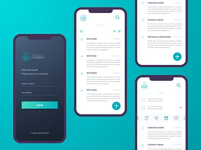 Operations management app app ui