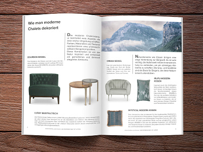 Moder travel furniture magazine book book cover branding cover design mountain typography