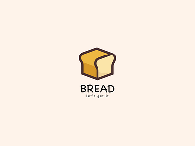 Bread bread breadcrumb fun goal illustration logo toast vector