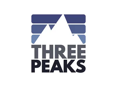 Three Peaks adobe branding creation design digital art graphic design illustrator logo three peaks vector