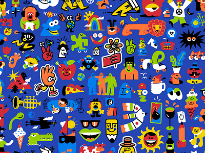 2022 hits/misses ✍️✅ art character design doodle drawing fun icon illustration sticker vector